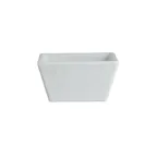image of Steelite 7182TM513 Square Sauce Dish, 1 oz, 2.25" x 2.25" x 1.125" White Melamine - 1 Dozen