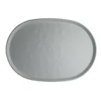 image of Steelite 7182TM520 Oval Tray, 17" x 11.75" x 1" White Melamine, Contemporary Casual - 1 Dozen
