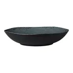 image of Steelite 7184TM043 Round Bowl, 14.125" x 2.625", 4‑Quart (1 gal) Black Melamine Slate - 8/Case