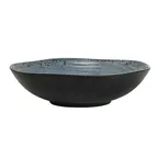 image of Steelite 7184TM072 - 1.5 Qt Melamine Bowl, 9.375" Diameter, Pompeii Slate Pattern, Round - 1 Dozen