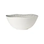 image of Steelite 7194TM042 - Round Plastic Bowl, 4 qt (128‑159 oz), 11.25" Black Melamine, - 8/Case