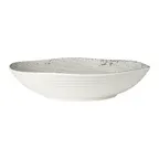 image of Steelite 7194TM043 Round Bowl, 14.125" x 2.625", 4 Qt (1 Gal) Black Melamine - 8/Case