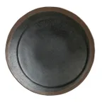 image of Steelite 7199TM015 Reusable Plastic Dinner Plate, 10.25" Round Melamine, Greystone Gray - 1 Dozen