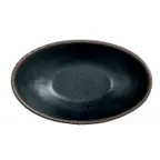 image of Steelite 7199TM019 - Oval Melamine Bowl, 10 oz 0.31 qt, 6.5" x 4.0" x 2.25", Greystone Gray - 1 Dozen