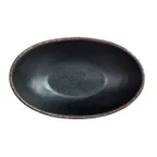 image of Steelite 7199TM020 - Oval Plastic Bowl, 8.5" x 5.25" x 3" (25 oz), Gray Melamine, 1 Dozen