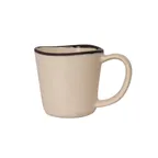 image of Steelite 7202DD036 - 10 Oz Melamine Mug, 5.0" x 3.25" x 3.5", Beige/Tan Rustic Finish - 1 Dozen