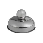 image of Steelite 7347MW125 Stainless Steel Lid, Fuel Burner Holder, 3.125" x 3.125" x 1.75" Steel, - 1 Dozen