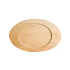 image of Steelite 7360MW102 Oval Wooden Tray, 8" x 5" x 0.5", Naturals Finish - 1 Dozen