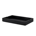 image of Steelite 7368MW500 - Onyx Wood Rect Crate, 21.875" x 13.75" x 3.0", Pivot, GASTRONORM Box - 1/Case