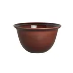 image of Steelite 7800ZM2851 Reusable Melamine Plastic Bowl, 3.25 Qt (9.9" Diameter) Round Red - 6/Case
