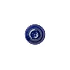 image of Steelite 7801ZM5007 - Round Melamine Plate, 3.5" x 0.75", Blue, 3"-5" Size, Plastic Dinnerware