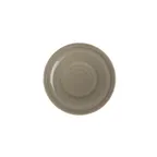 image of Steelite 7802ZM5008 - 7.0" x 0.75" Round Grey Melamine Plate, 6-7" Diameter, Reusable - 1 Dozen