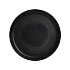 image of Steelite 7803ZM6006 - 10.5" x 0.875" Round Melamine Plate, Black, Dishwasher Safe - 12/Case