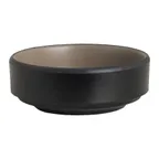 image of Steelite 7810JB004 - Round 2.0 oz, 3.0" x 1.125" Baja Sandstone Melamine, Dishwasher Safe - 24/Case
