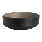 image of Steelite 7810JB005 - 4" x 1.5" Melamine Bowl, 5.25 Oz, Sandstone Finish, Dishwasher Safe - 24/Case