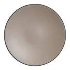 image of Steelite 7810JB017 - 7" Round Melamine Plate, Tan, 7.0" x 0.875" Size, Dishwasher Safe - 24/Case