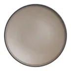 image of Steelite 7810JB025 - Round Melamine Plate, 6.625" x .75" Tan, Dishwasher Safe, 24 per Case