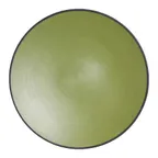 image of Steelite 7820JB020 - Round Melamine Plate, 10" x 1.125", Green, Dishwasher Safe - 24/Case
