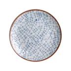 image of Steelite 7900BR701 Round Melamine Plate, 11.0" x 11.75" Design, 10-11" Size - 1 Dozen