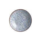 image of Steelite 7900BR704 - 5.0 Oz Melamine Round Bowl, 4.5" Diameter, Tribeca Pattern, 1 Dozen