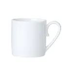 image of Steelite 82000AND0112 - White Bone China Cup, 3.5 oz (3.25" x 2.25" x 2.5"), Non-Stackable - 1 Dozen