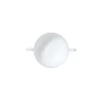 image of Steelite 82000AND0114 Double Handled Consomme Cup, 7 oz (4.25" x 2.0"), White Bone China - 1 Dozen