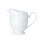 image of Steelite 82000AND0120 - Creamer Pitcher, 9 Oz, 3.5" X 3.0" X 4.125" China, White, Handle - 1 Dozen