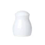 image of Steelite 82000AND0124 - White Bone China Salt Shaker, 2.125" x 1.5" x 2.625" (Height 2"), - 1 Dozen