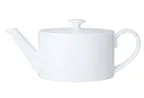 image of Steelite 82000AND0333L Teapot Lid, 4.5" x 3.0" x 1.5", Coupe White Bone China - 6/Case