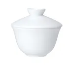 image of Steelite 82000AND0432 Oriental Teacup Lid, 3.875" x 1.5" Whiteware Bone China - 1 Dozen