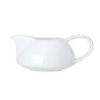 image of Steelite 82000AND0470 Creamer Pitcher 7.75 oz Bone China White 4" x 2" Handle - 6/Case