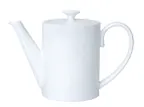 image of Steelite 82000AND0542L - White Bone China Beverage Pot Lid, 2.375" x 1.375", William Edwards Design