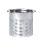 image of Steelite 82000AND1001 Tea Strainer Infuser, Stainless Steel, Whiteware Bone China, - 1 Dozen