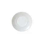 image of Steelite 82102AND0211 - Round Bone China Saucer, 6.375" x 0.875", Signature Spiro Design - 1 Dozen