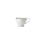 image of Steelite 82107AND0106 Footed Tea Cup, 8.0 Oz (4.75" x 3.5" x 2.75"), Burnished Gold China - 1 Dozen