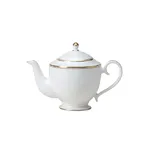 image of Steelite 82107AND0415 Burnished Gold Bone China Coffee Pot/Teapot, 28 oz (5.0" x 6.5"), - 6/Case