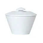image of Steelite 82110AND0519 Sugar Bowl, 7 oz, 2.25" x 3.5" Bone China with Lid, William Edwards - 1 Dozen