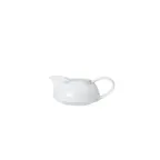 image of Steelite 82111AND0470 - Frost Bone China Creamer Pitcher, 7.75 oz (4.0" x 2.0"), Handle - 6/Case