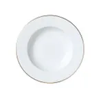 image of Steelite 82115AND0105 - 8" Rim Bowl, 8 oz, Bone China, Signature Diamond William Edwards - 1 Dozen