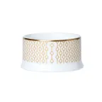 image of Steelite 82115AND0249 Condiment Jar, 2 Oz, 2.5" x 1.375" Bone China Diamond Edwards - 1 Dozen
