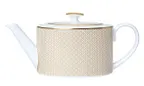 image of Steelite 82115AND0337L Teapot Lid, Diamond William Edwards Bone China 3.875"x2.375"x1.375", - 6/Case