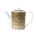image of Steelite 82120AND0542 - Coffee Pot, 15.25 oz Bone China, Fizz BlackGrey, 7.5"x3.25"x4.38" Lid-6/Case