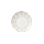 image of Steelite 82122AND0211 Round Bone China Saucer, Taupe, 6.375" x 0.875", Sold Per Dozen - 1 Dozen