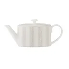 image of Steelite 82122AND0337 - Oval 2-Cup Teapot, 19.375 oz, 9.25x3.75x3.5in, Bone China, Taupe - 6/Case