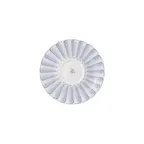 image of Steelite 82131AND0146 Espresso Saucer, 4.75" x 0.75" Round Hive Blue Vitrified China - 1 Dozen