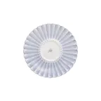 image of Steelite 82131AND0169 Tea For One Saucer, Hive Blue Bone China, Round, 5.75" x 0.75" - 1 Dozen