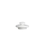 image of Steelite 82134AND0467L Teapot Lid, 2.625" x 1.375", Bone China, Quill William Edwards - 6/Case