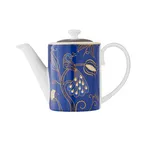 image of Steelite 82135AND0542 Bone China Coffee Pot Lid, 15.25 Oz, 7.5" x 3.25" x 4.375" Makira - 6/Case