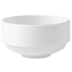 image of Steelite 9001C312 - Stack Soup Cup, 10 Oz (4.25" x 2.25"), Vitrified, Oven Safe to 530°F - 36/Case