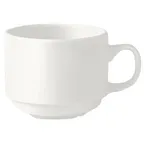 image of Steelite 9001C333 - Monaco Stack Cup, 3.0 oz 3.25"x1.75", Vitrified, Oven Safe 530°F/275°C - 36/Case